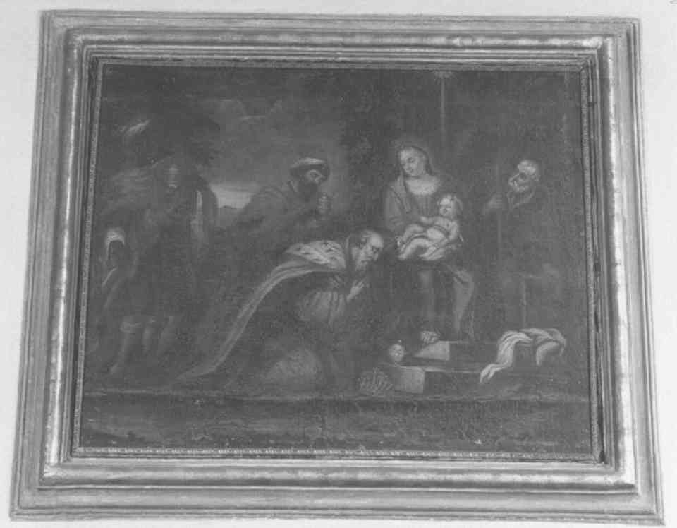 adorazione dei Re Magi (dipinto) - ambito veronese (fine sec. XVIII)