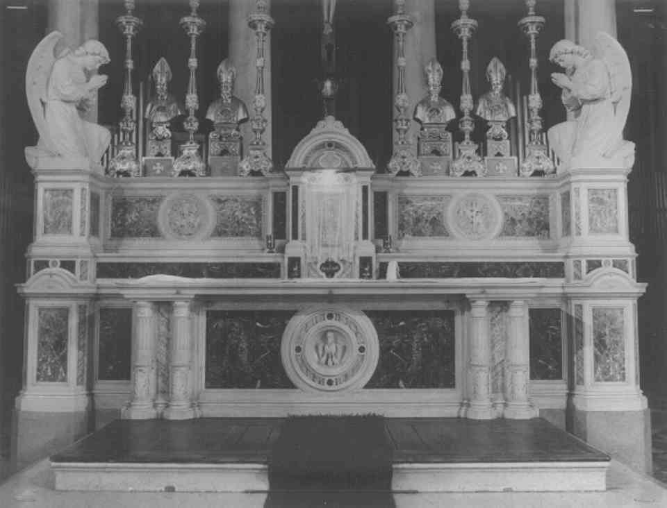 altare maggiore - ambito veronese (sec. XIX)