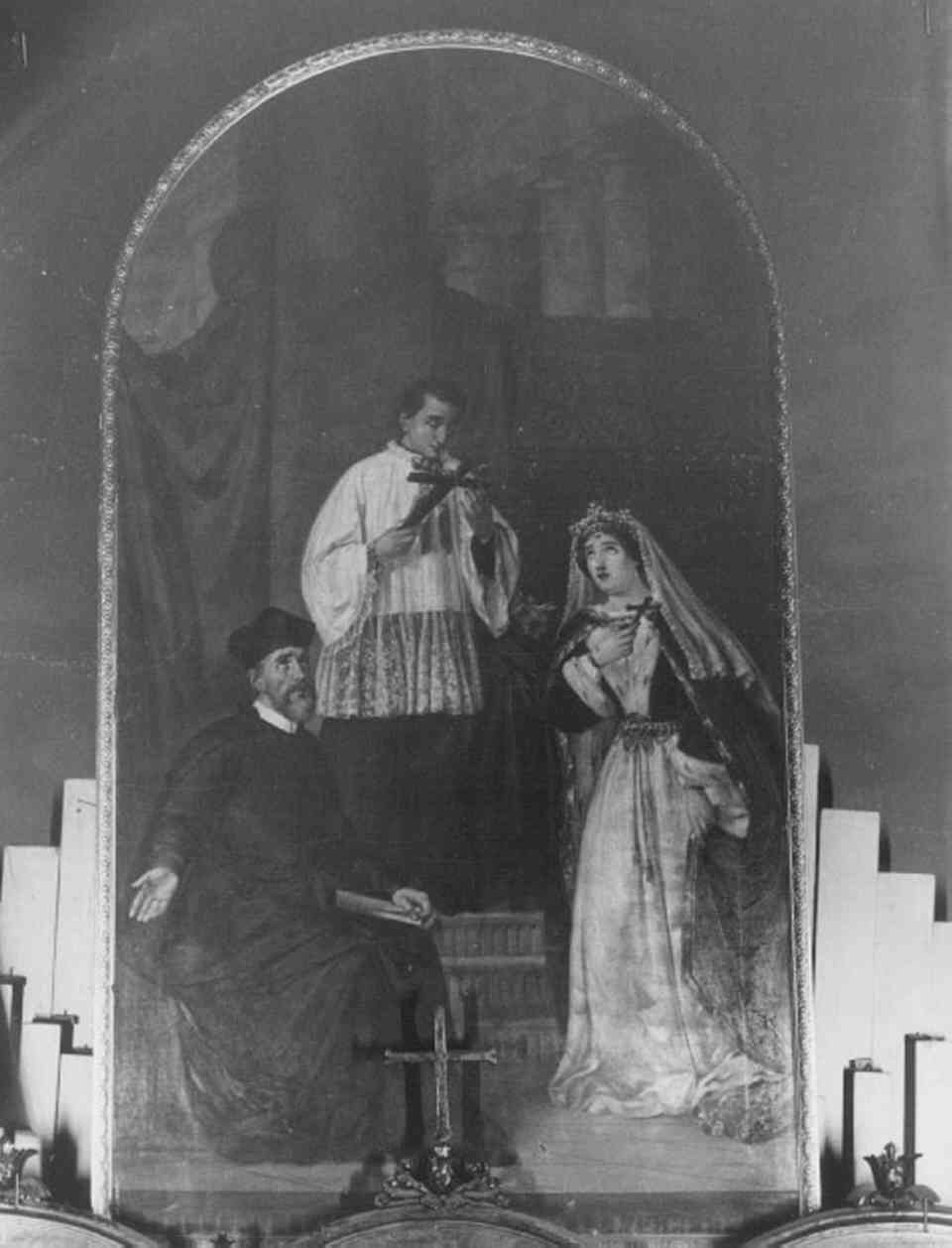 Santi (dipinto) - ambito veronese (sec. XIX)