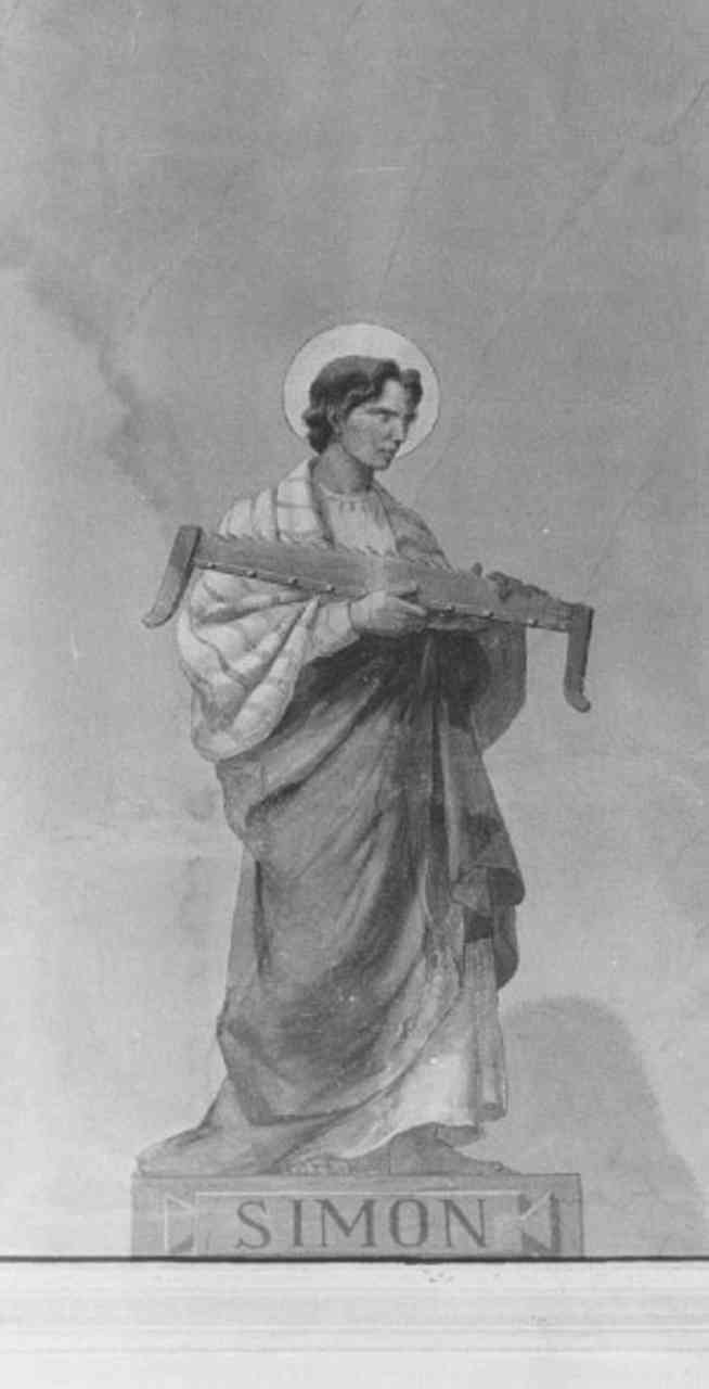 apostolo (dipinto) di Bevilacqua Giovanni (sec. XX)