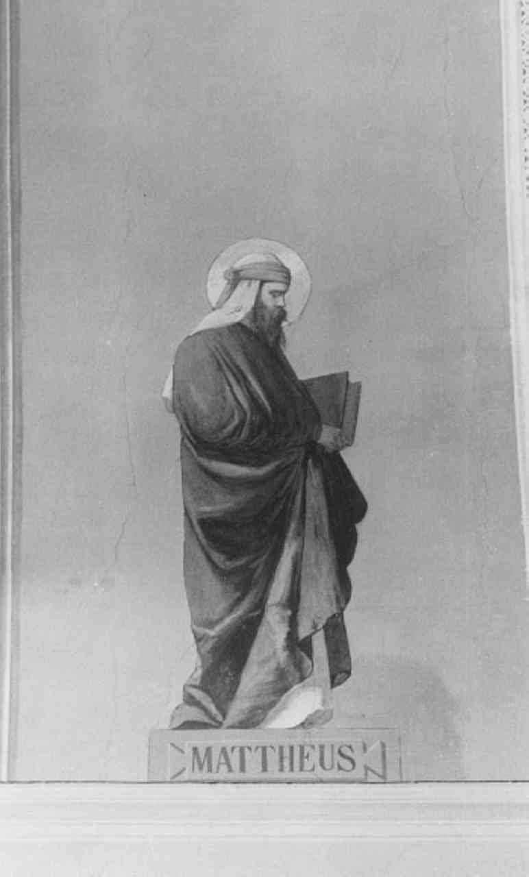 San Matteo Evangelista (dipinto) di Bevilacqua Giovanni (sec. XX)