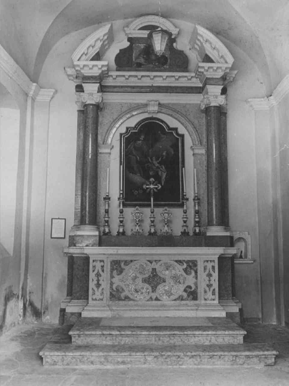 altare - ambito veronese (fine sec. XVII)