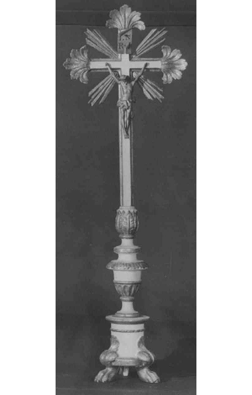 croce d'altare - ambito veronese (prima metà sec. XIX)