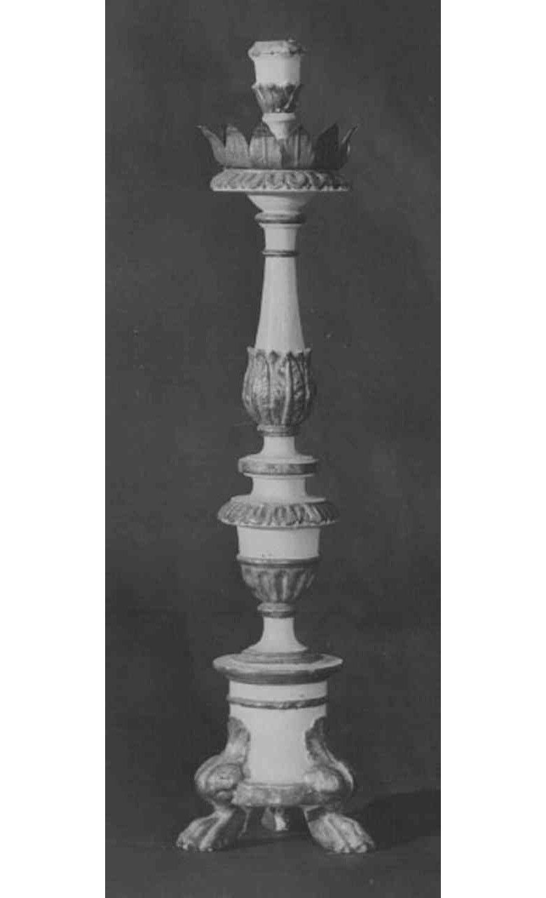 candelabro - ambito veronese (prima metà sec. XIX)