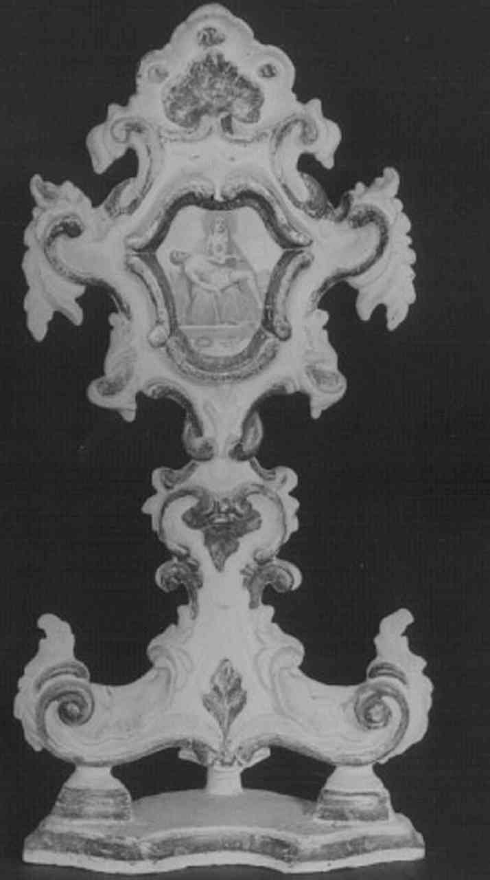reliquiario-ostensorio - ambito veronese (seconda metà sec. XVIII)