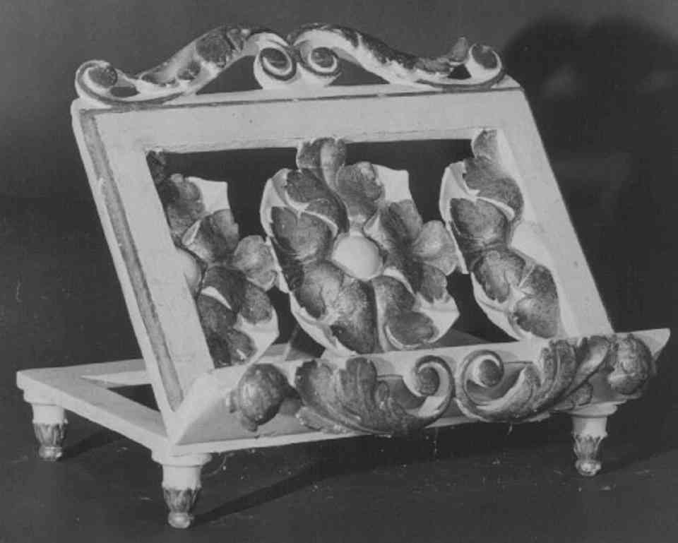 leggio da tavolo - ambito veronese (sec. XIX)