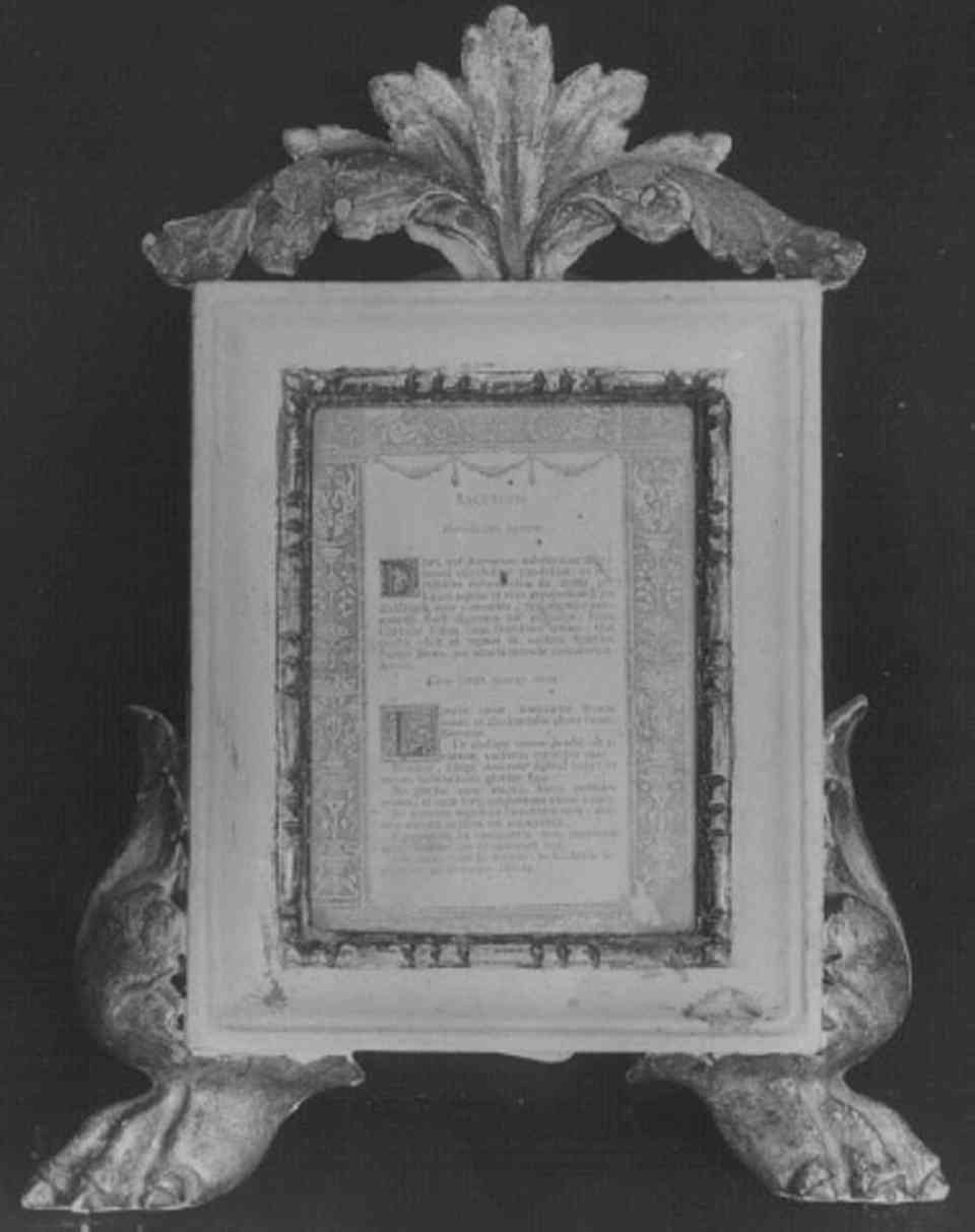 cartagloria - ambito veronese (primo quarto sec. XIX)