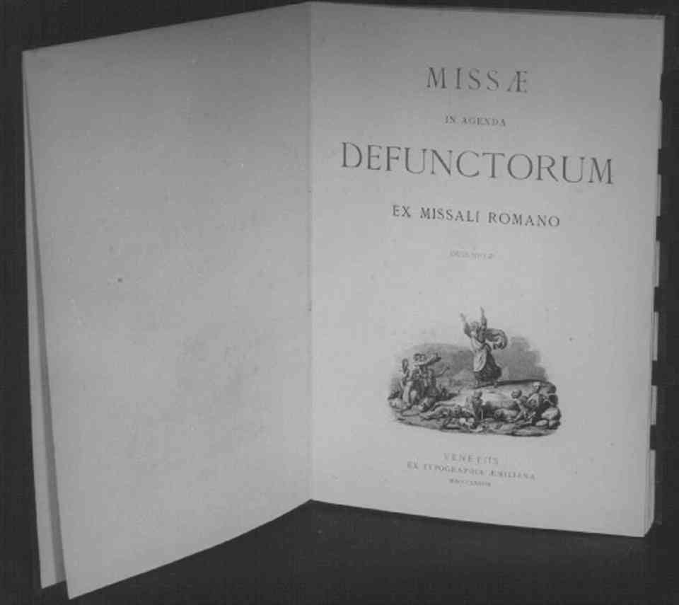 messale cantato - ambito veronese (sec. XIX)