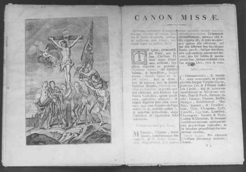 messale cantato - ambito veronese (sec. XVIII)