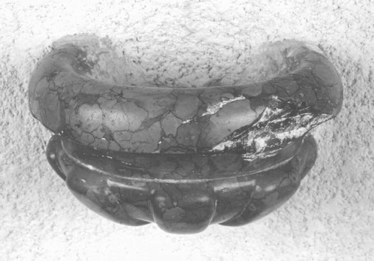 acquasantiera - ambito veronese (prima metà sec. XVIII)