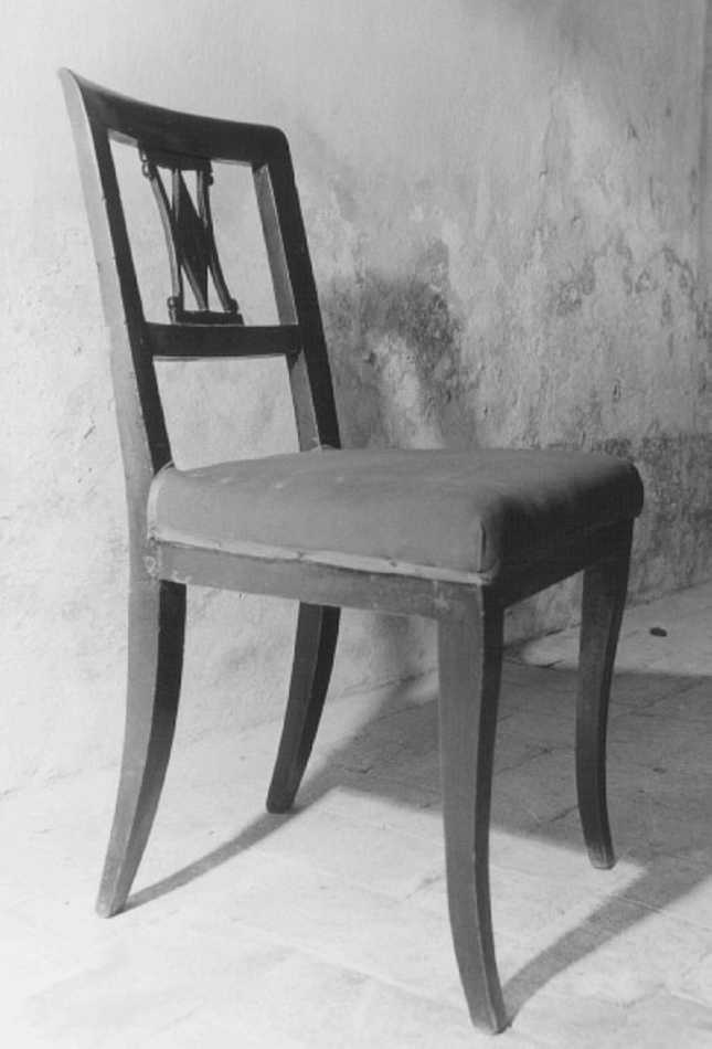 sedia - ambito veronese (sec. XVIII)