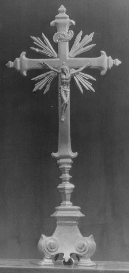 croce d'altare - ambito veneto (sec. XVIII)
