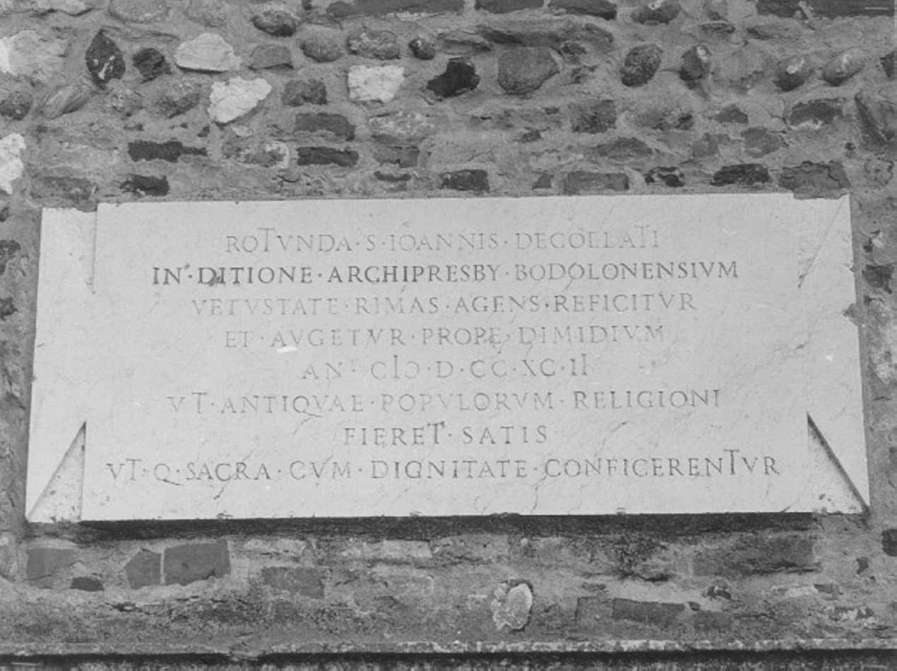 lapide - manifattura veronese (sec. XVIII)