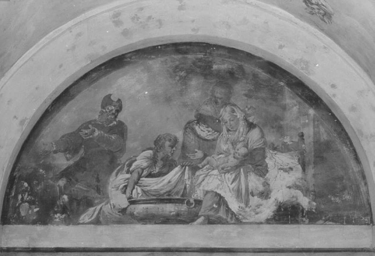 nascita di San Giovanni Battista (dipinto) - ambito veronese (sec. XVIII)