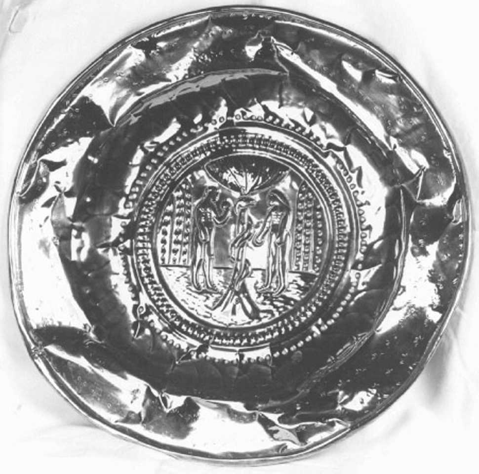 piatto - ambito veronese (sec. XIX)