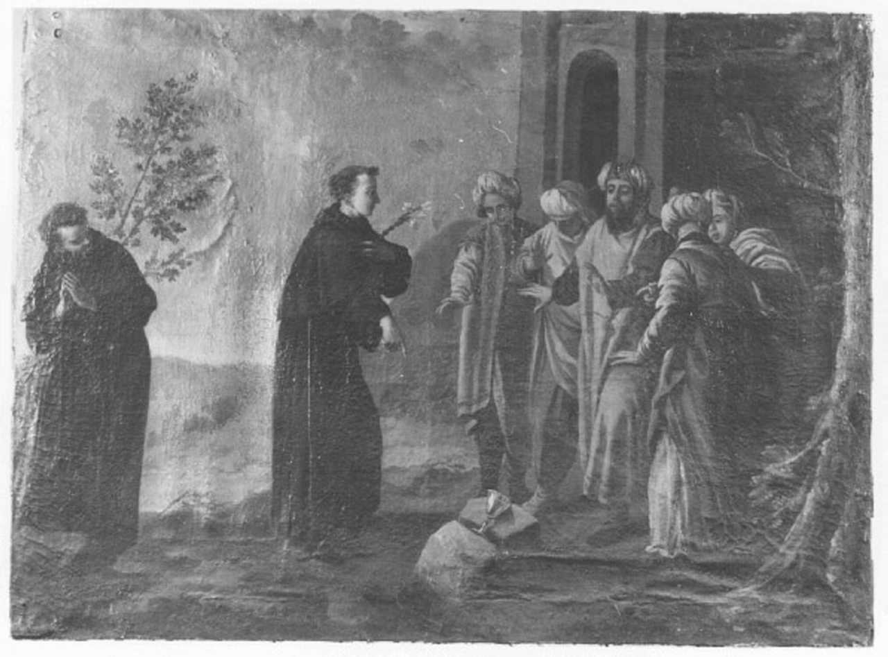 Sant'Antonio (dipinto) di Raggi Giovanni (bottega) (sec. XVIII)