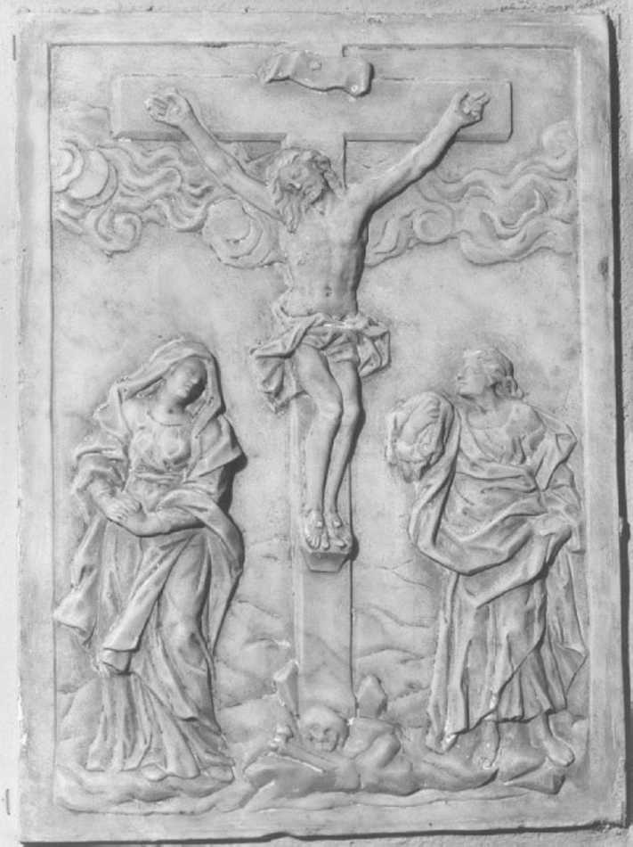 crocifissione (rilievo) - ambito veronese (sec. XVIII)