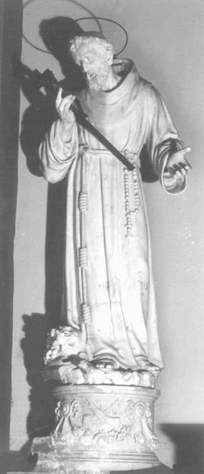 San Francesco d'Assisi (statua) di Zandomeneghi Luigi Antonio (inizio sec. XIX)