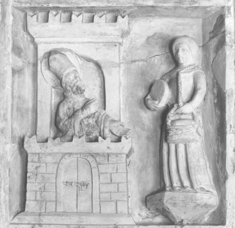 San Biagio (rilievo) di Giolfino Bartolomeo (sec. XV)