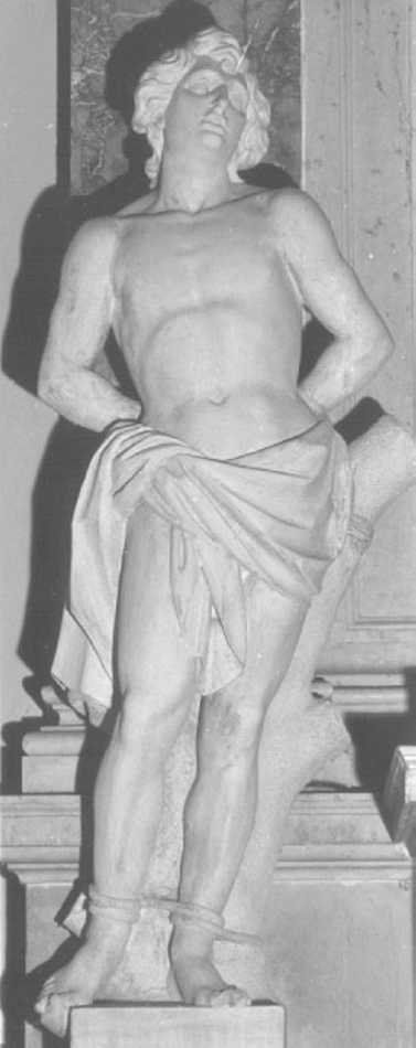 San Sebastiano (statua) di Cristofali Adriano (seconda metà sec. XVIII)