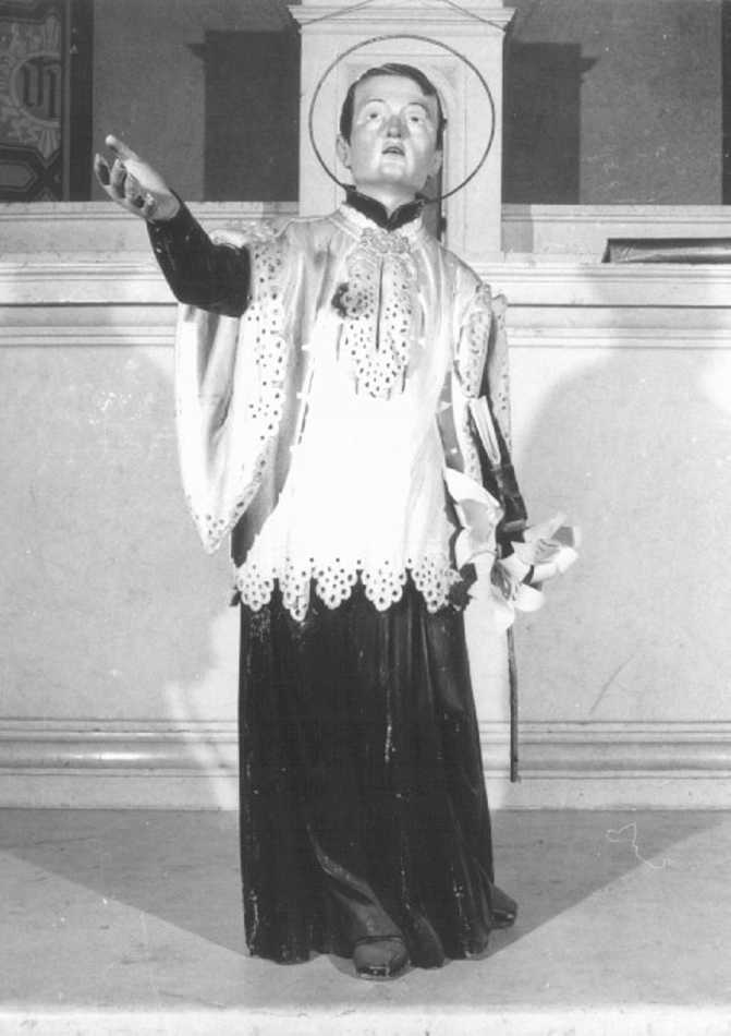 San Luigi Gonzaga (statua) - bottega veronese (sec. XIX)