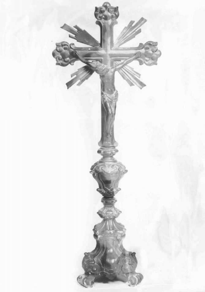 croce d'altare - ambito veneto (prima metà sec. XIX)
