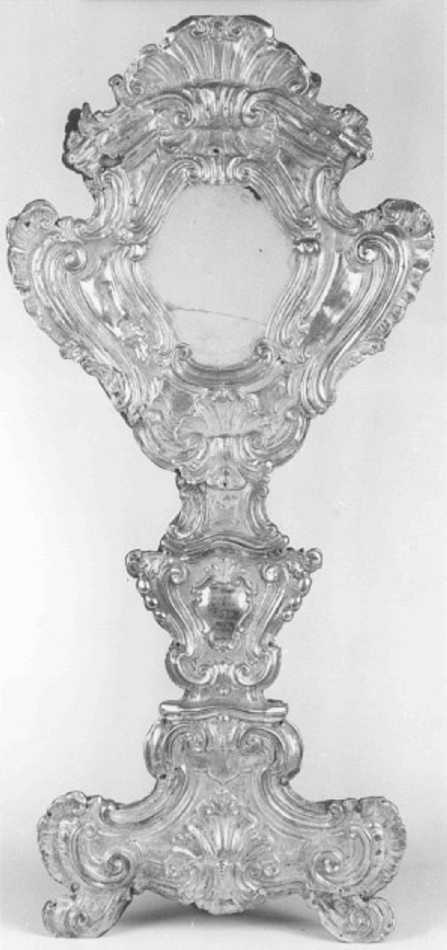 reliquiario-ostensorio di F. P (sec. XVIII)