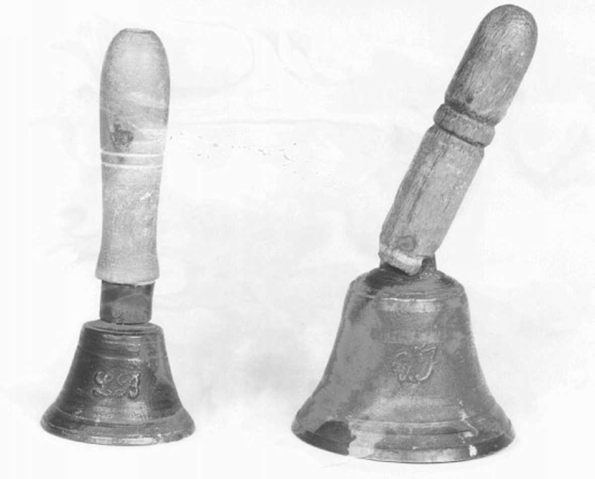 campanello d'altare - ambito veneto (seconda metà sec. XIX)