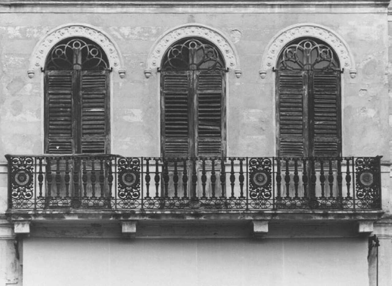 ringhiera - ambito veneto (sec. XIX)