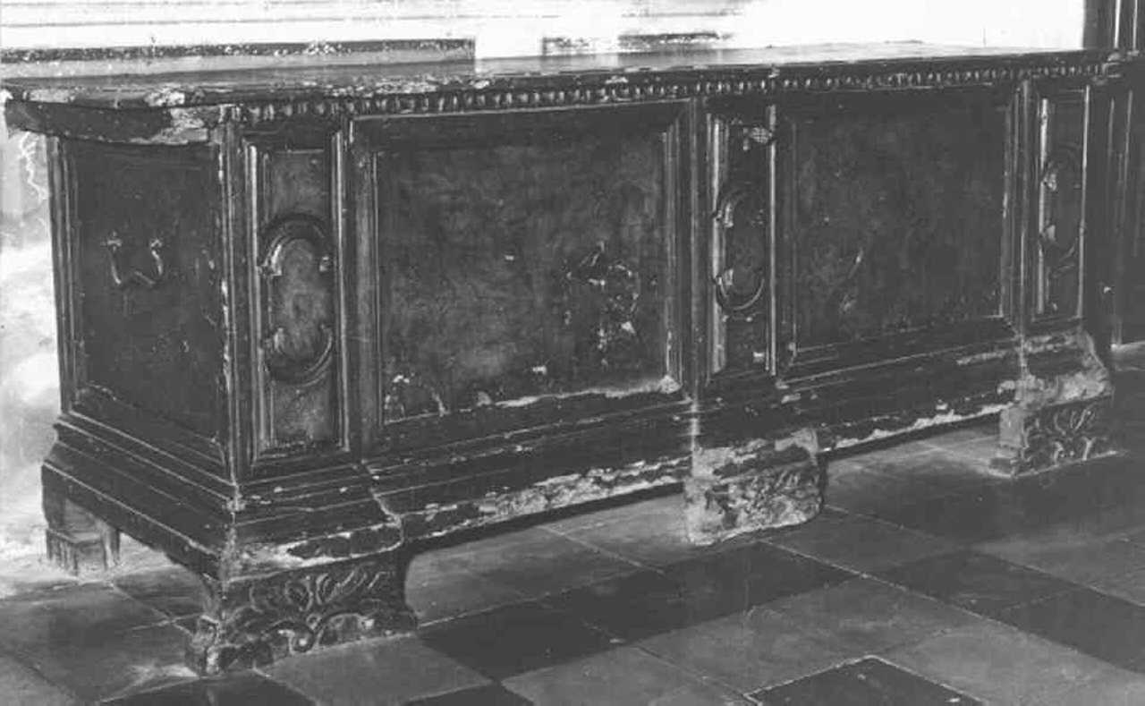 cassone - ambito veronese (seconda metà sec. XVII)