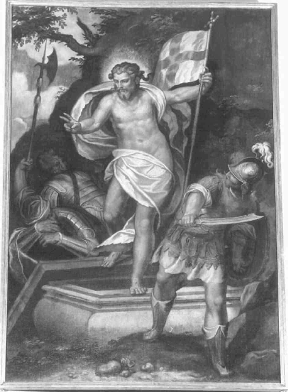 resurrezione di Cristo (dipinto) di Farinati Paolo (seconda metà sec. XVI)