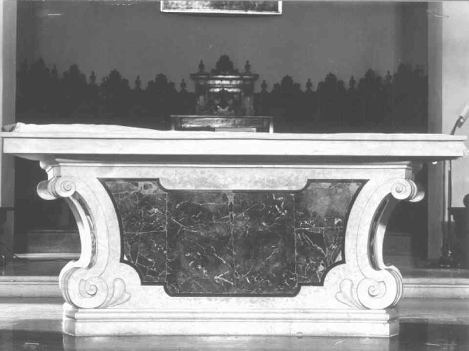 paliotto - ambito veronese (prima metà sec. XVIII)