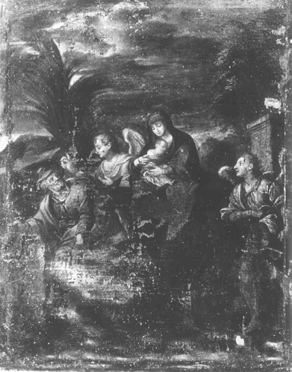 fuga in Egitto (dipinto) - ambito veronese (sec. XVII)