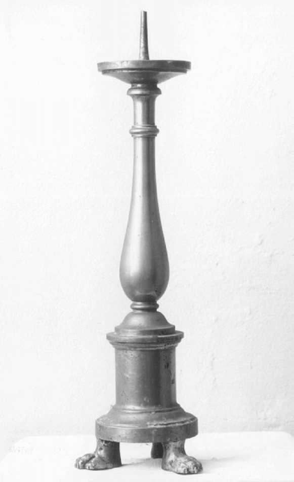 candeliere - ambito veronese (seconda metà sec. XIX)