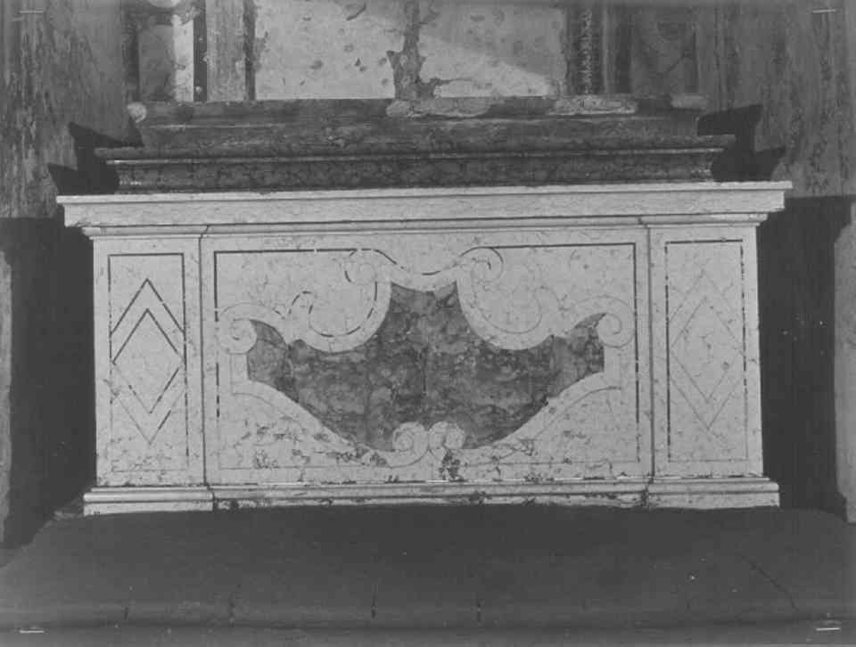 paliotto - ambito veronese (ultimo quarto sec. XVI)