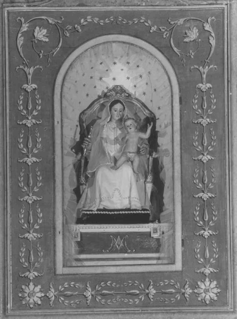 Madonna del Carmelo (statua) - ambito veronese (seconda metà sec. XVII)