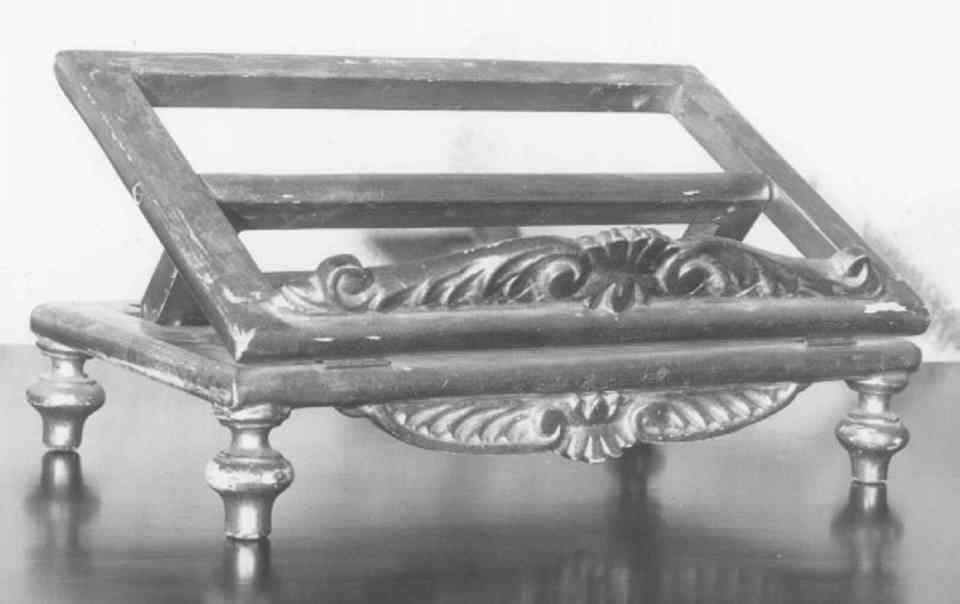 leggio d'altare - ambito veronese (prima metà sec. XVIII)