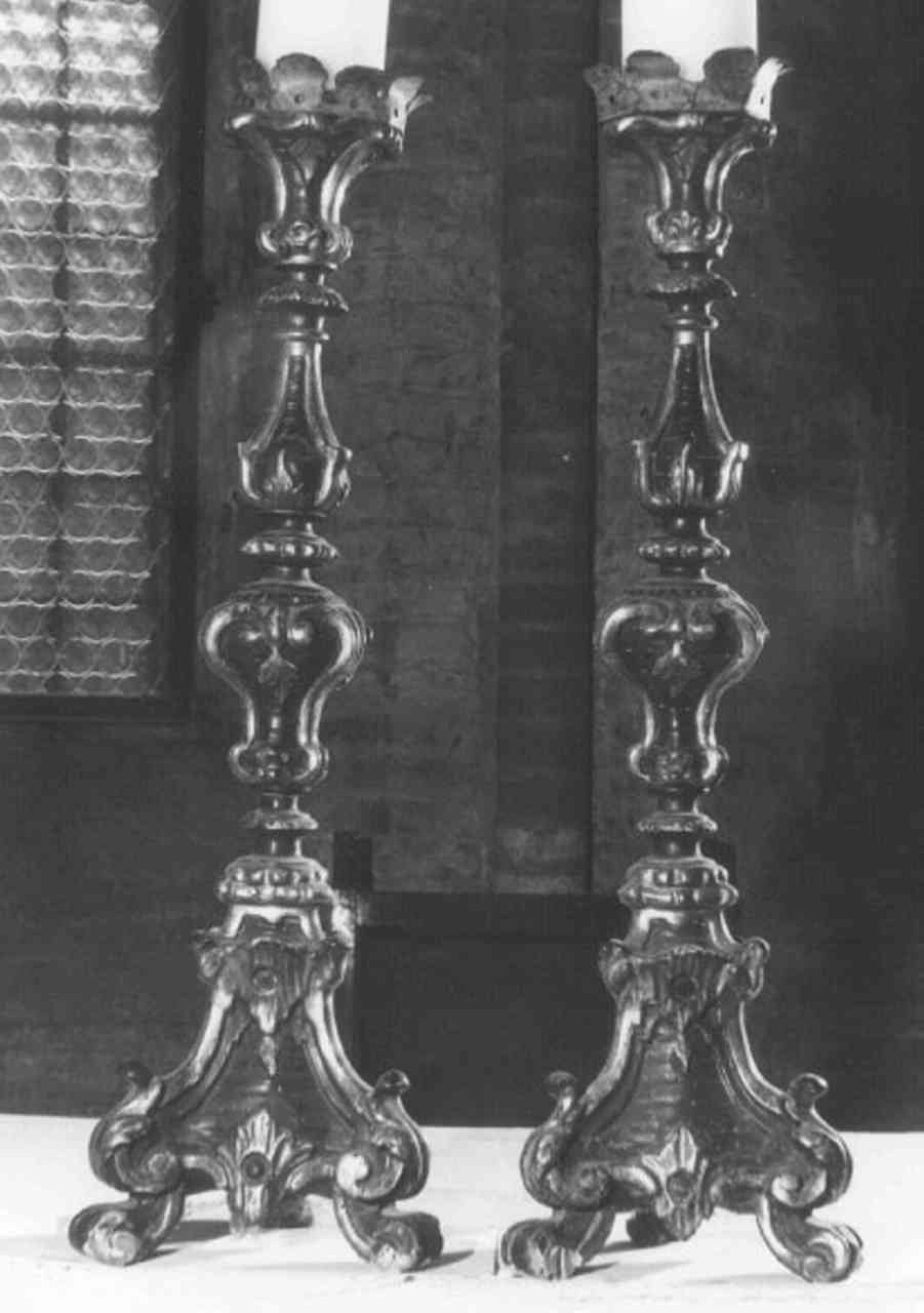 candelabro - ambito veronese (secc. XVII/ XVIII)