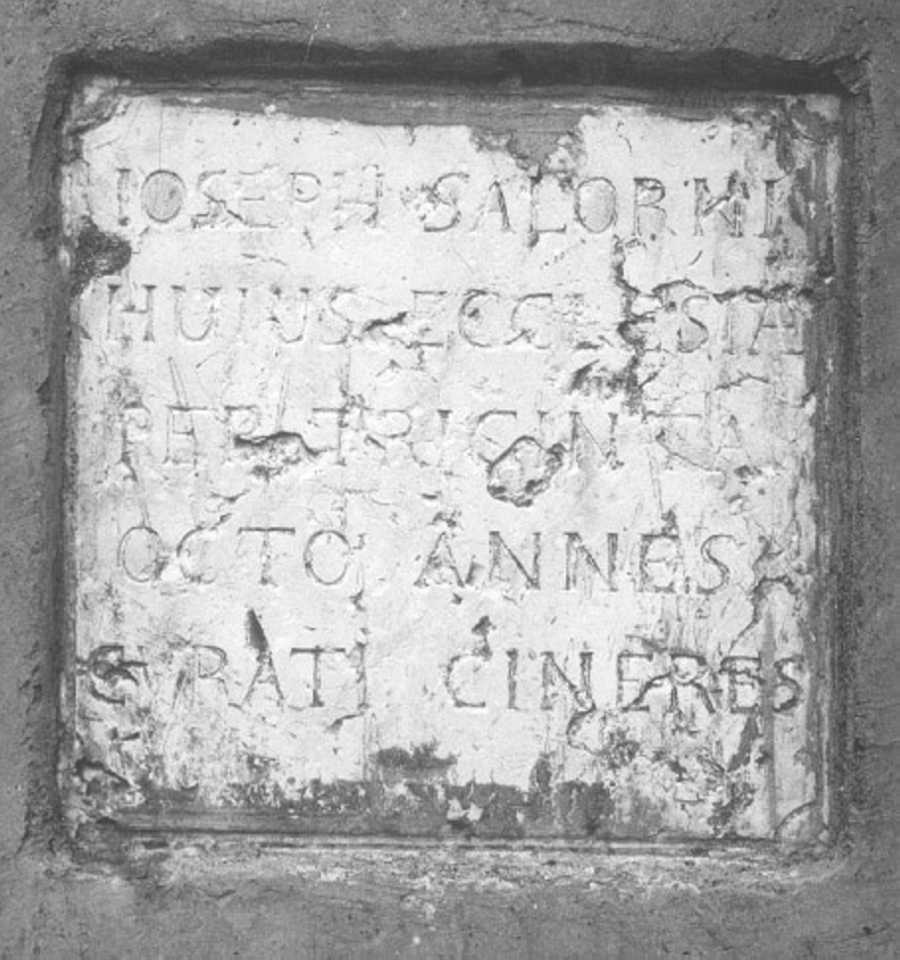 lastra tombale - ambito veronese (secc. XIV/ XVI)