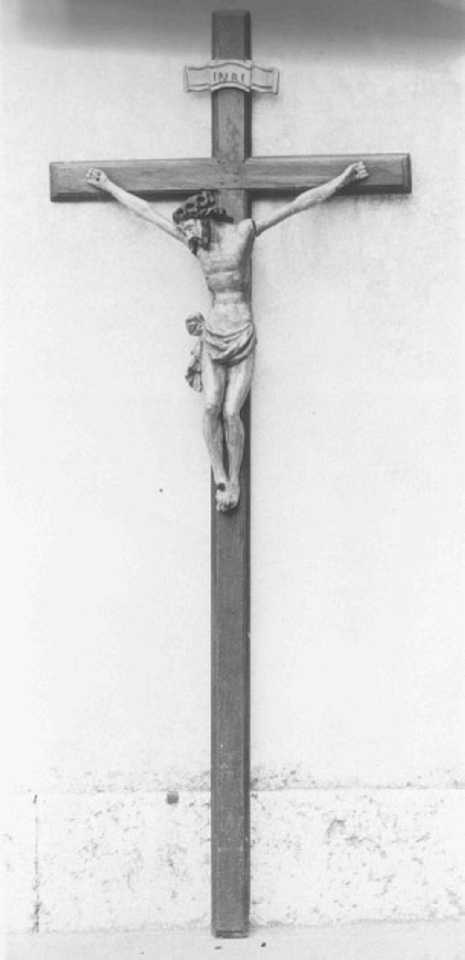 Cristo crocifisso (croce processionale) - ambito veronese (sec. XVIII)