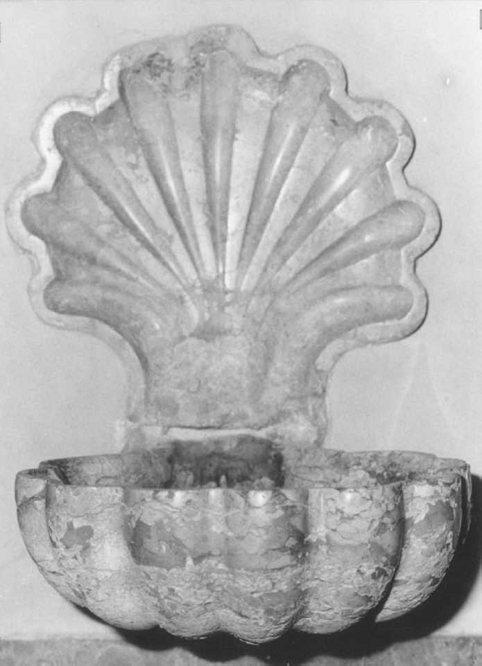 acquasantiera da parete - ambito veronese (sec. XVIII)