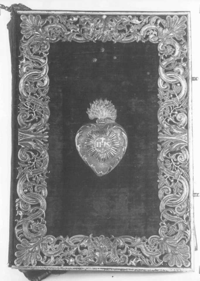 coperta di libro liturgico - ambito veronese (secc. XVIII/ XIX)