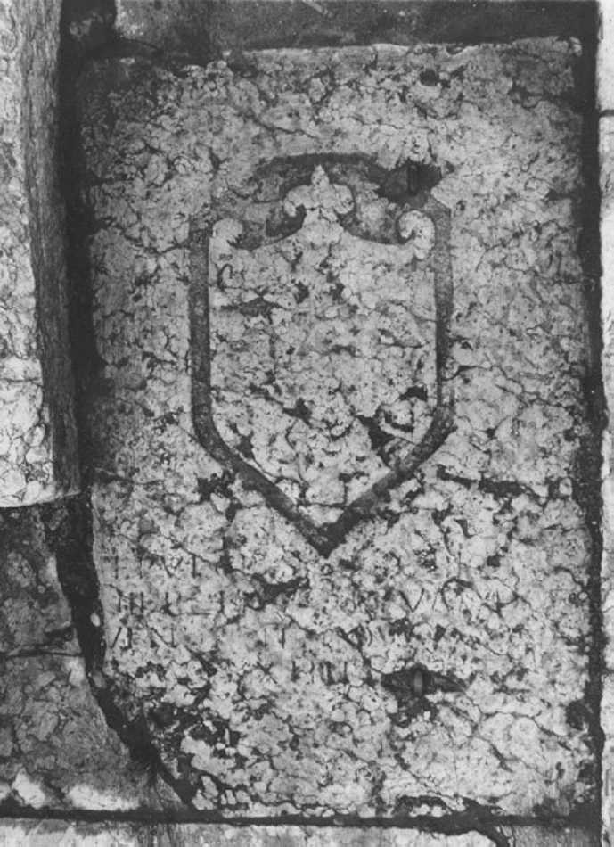 lastra tombale - ambito veneto (secc. XV/ XVI)