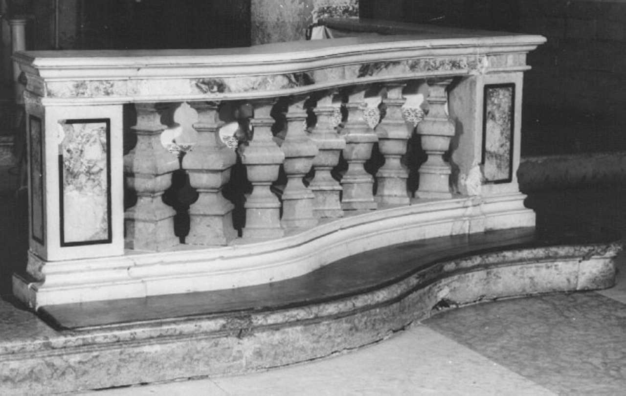 balaustrata - ambito veneto (sec. XVIII)