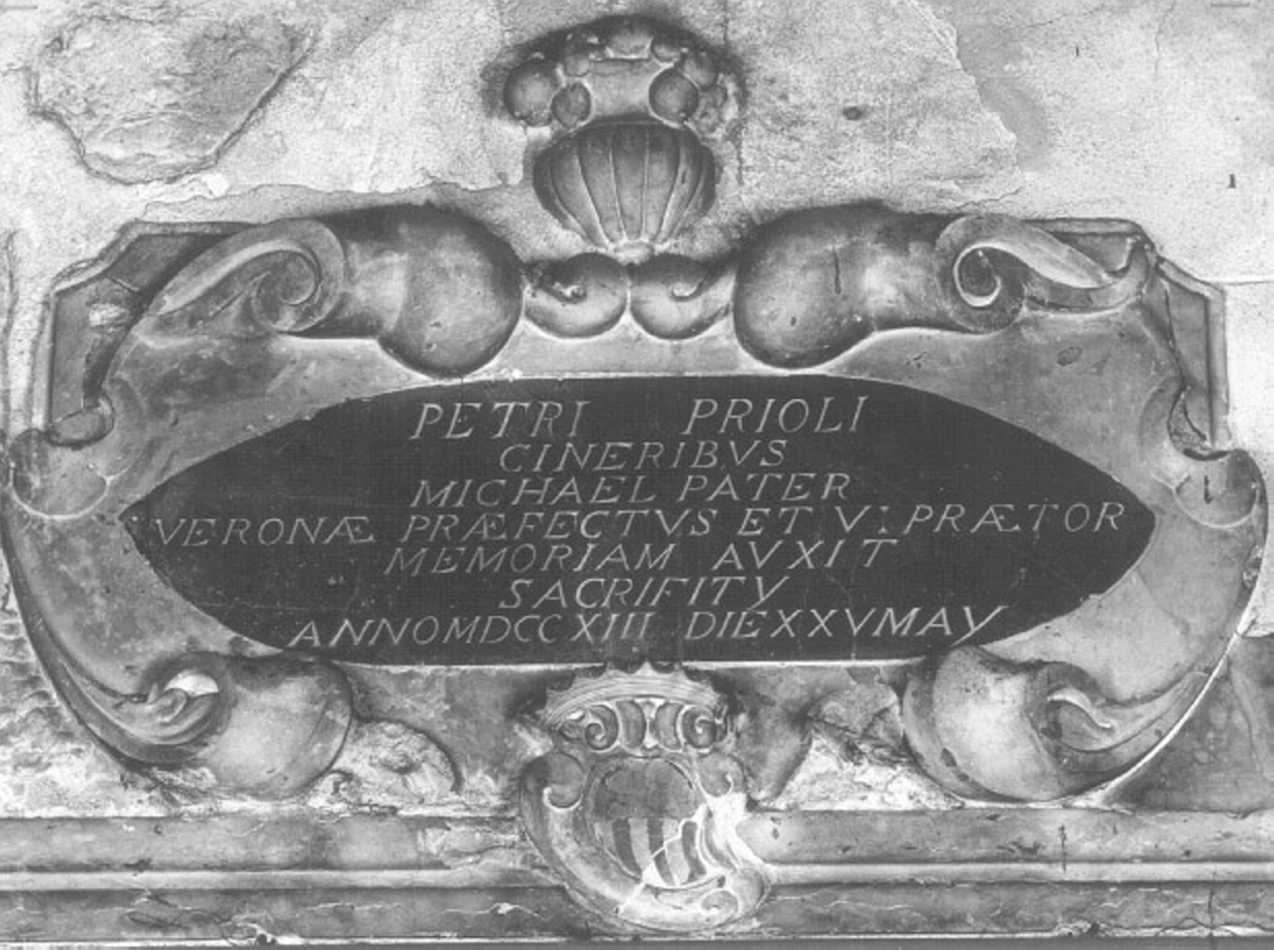 cartiglio (rilievo) - ambito veneto (primo quarto sec. XVIII)