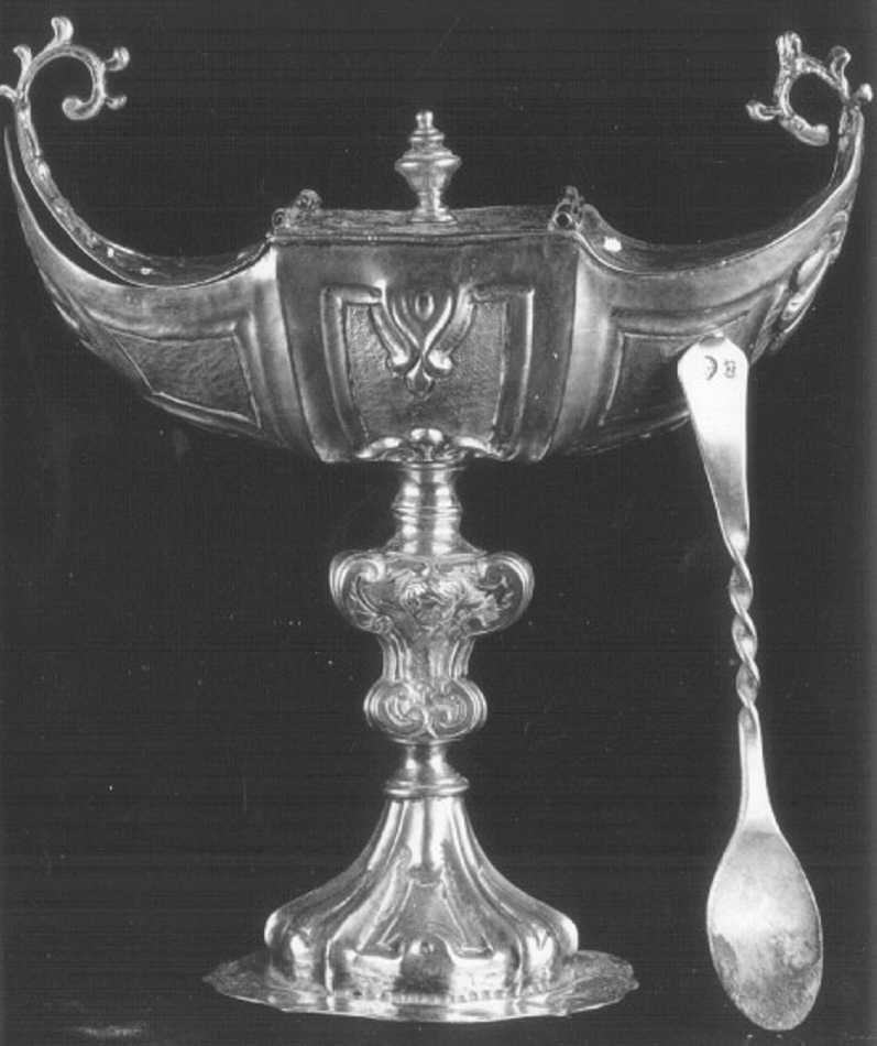 navicella portaincenso - manifattura veronese (sec. XVIII)