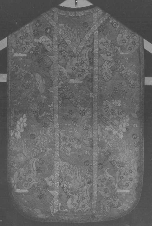 paramento liturgico - manifattura italiana (seconda metà sec. XVIII)