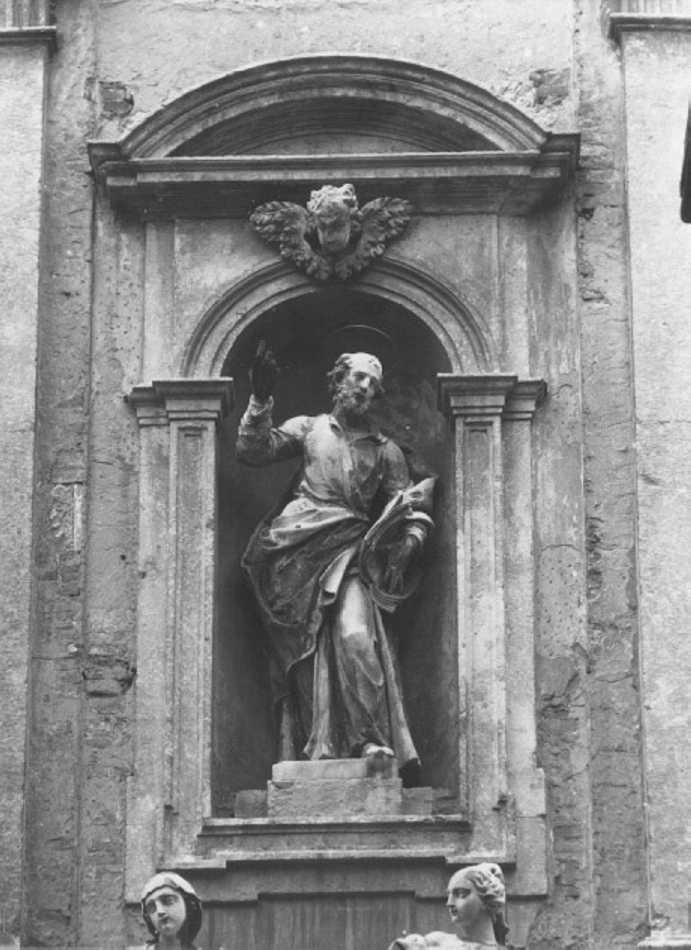San Pietro Apostolo (statua) di Muttoni Lorenzo (attribuito) (sec. XVIII)