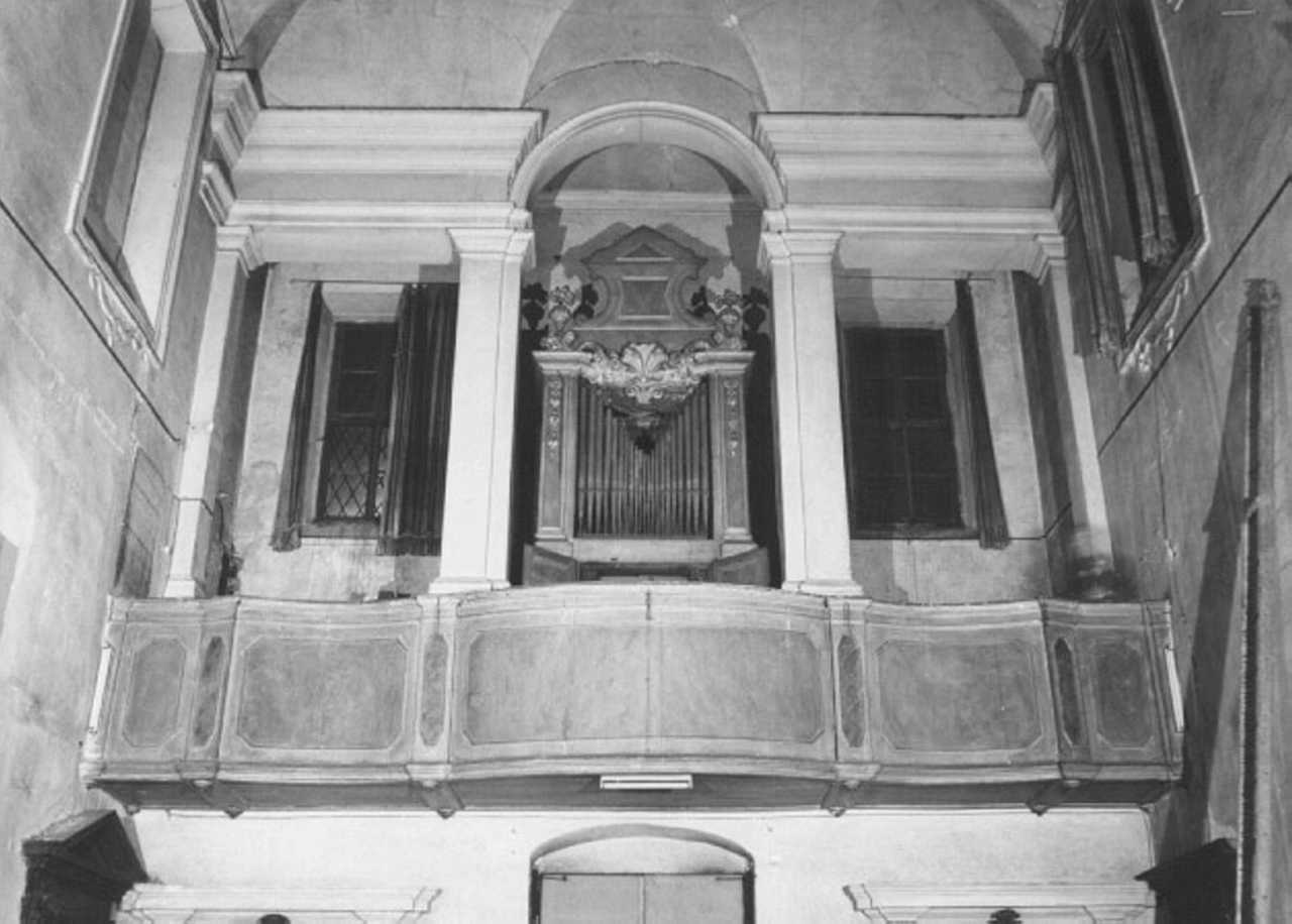 tribuna d'organo - ambito veneto (seconda metà sec. XVIII)