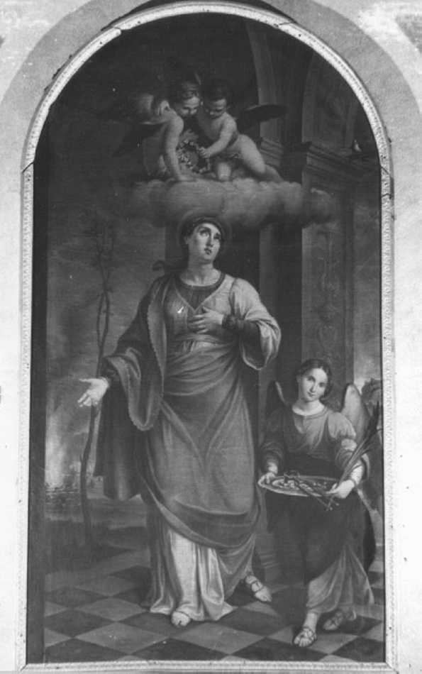 Sant'Apollonia (dipinto) di Caliari Giovanni Battista (attribuito) (prima metà sec. XIX)
